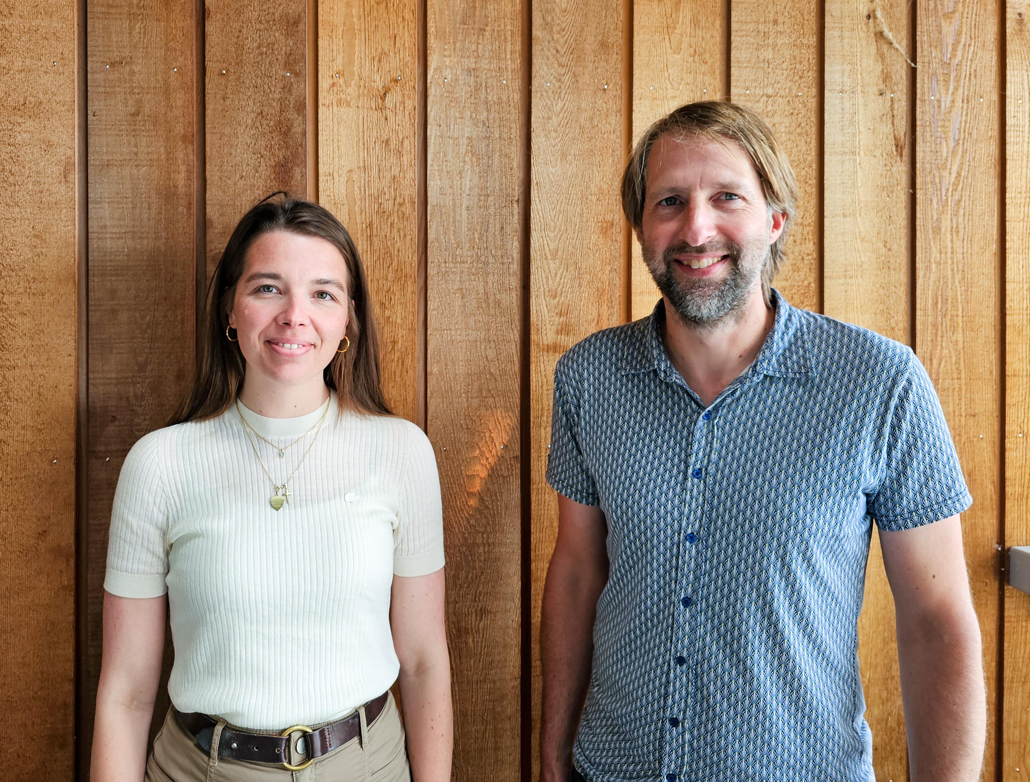 Vivian van de Kamp en Gijs te Brake 